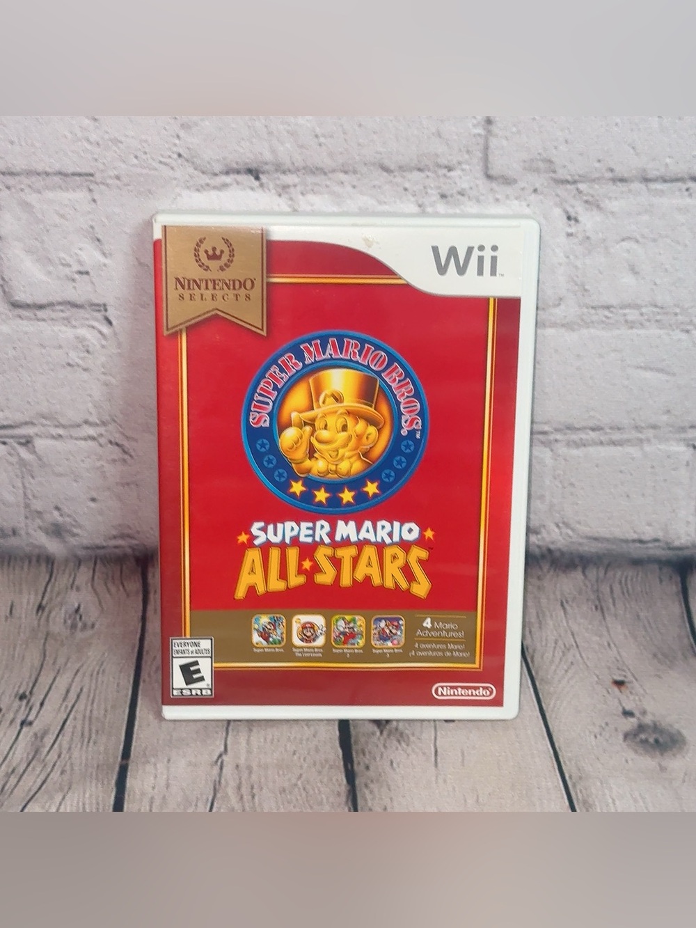 Wii Super Mario All Stars Game